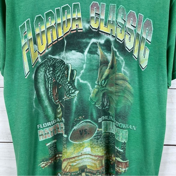 Vintage 2000 FAMU Rattlers Florida Classic Marching Band T-Shirt Medium - Picture 3 of 9